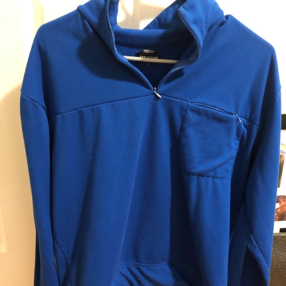 Structure 1/4 Zip Active Top. Men's Medium